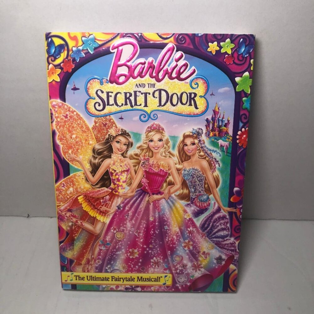 Barbie and the Secret Door The Ultimate Fairytale Musical, Dvd W/Slipcover